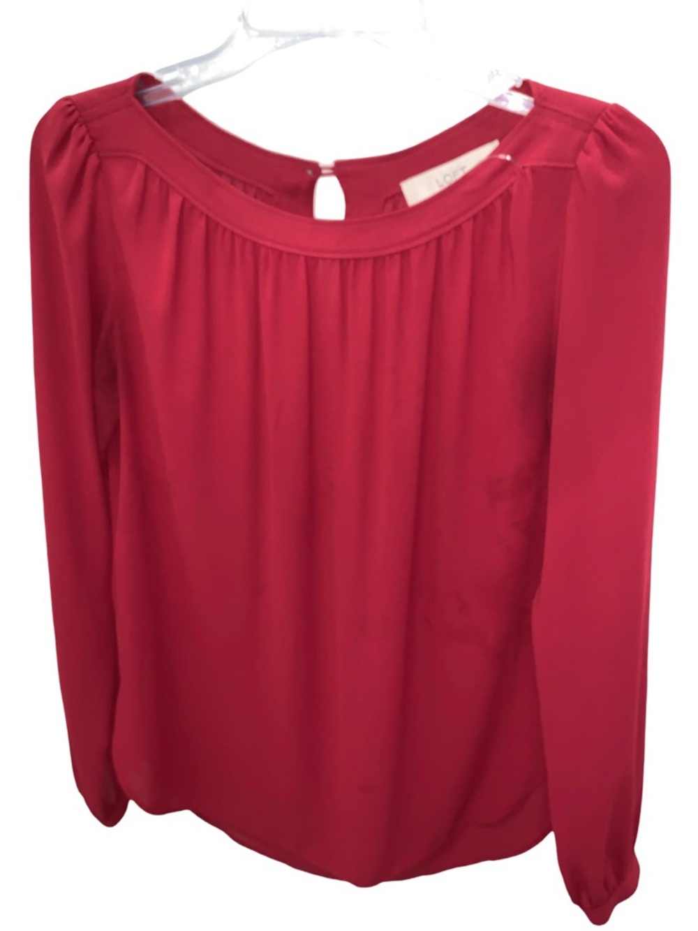 Ann Taylor LOFT Crimson Ladies Top Size XS